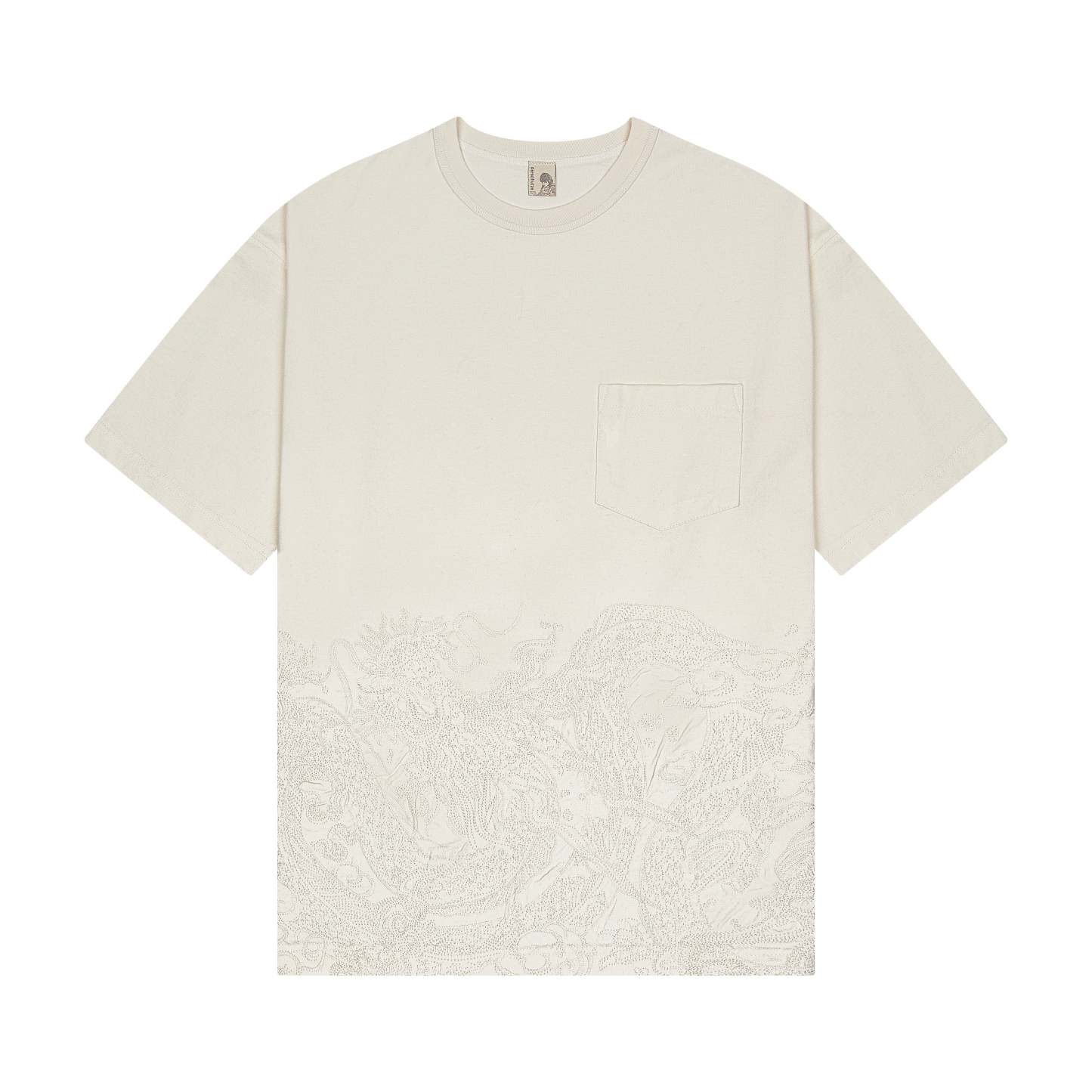 "yakuza" T Shirt off white-Coordom