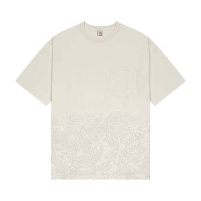 "yakuza" T Shirt off white-Coordom