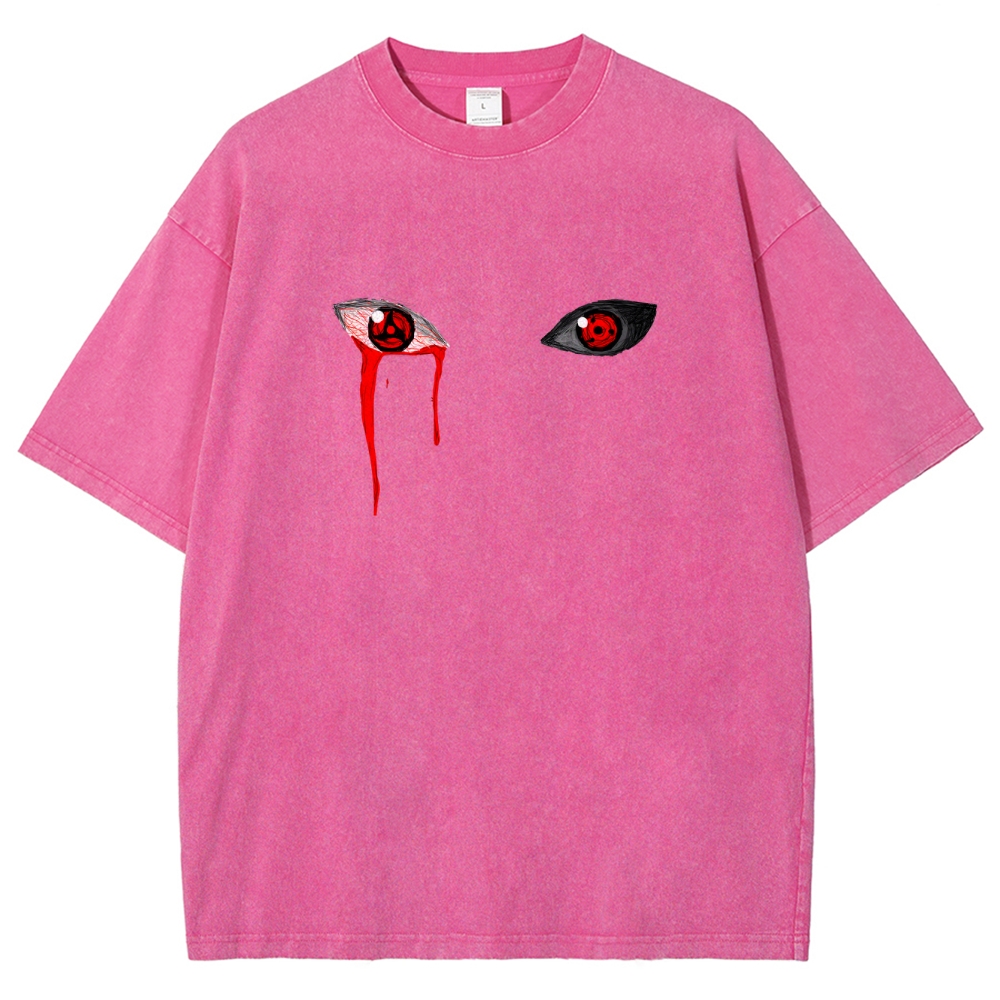 Naruto Unisex Fit Washed T-Shirt 2502003554-Coordom