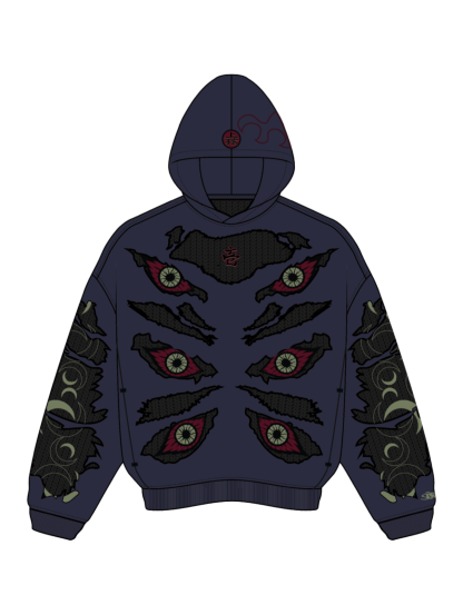 "EYE TEARS" Hoodie-Coordom