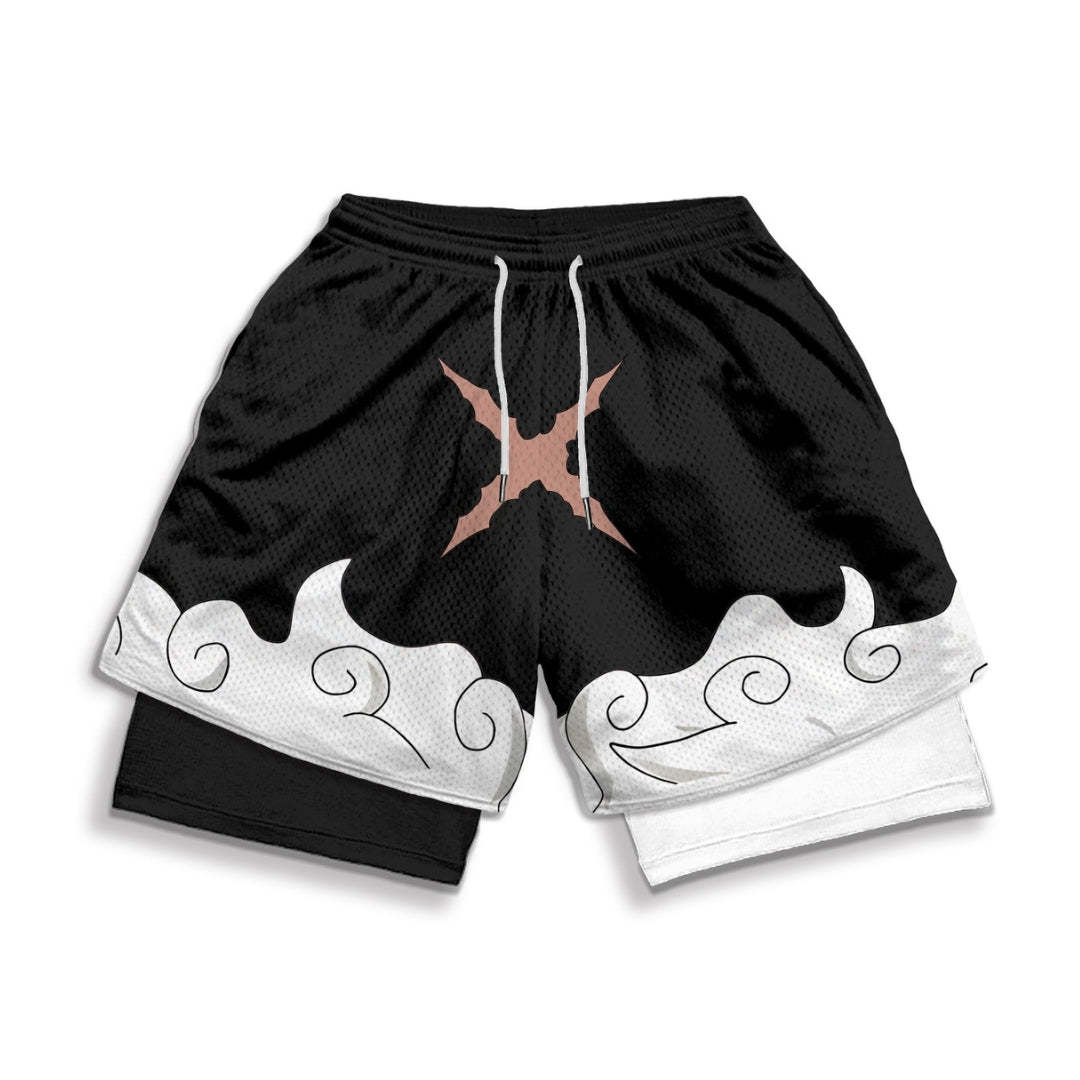 Luffy Gym Shorts-Coordom