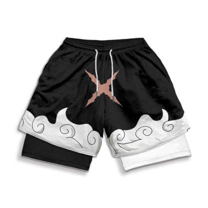 Luffy Gym Shorts-Coordom