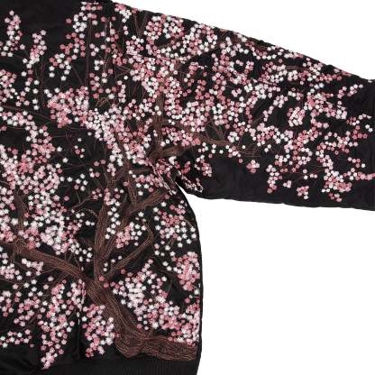 "blossom v3" bomber Jacket black-Coordom