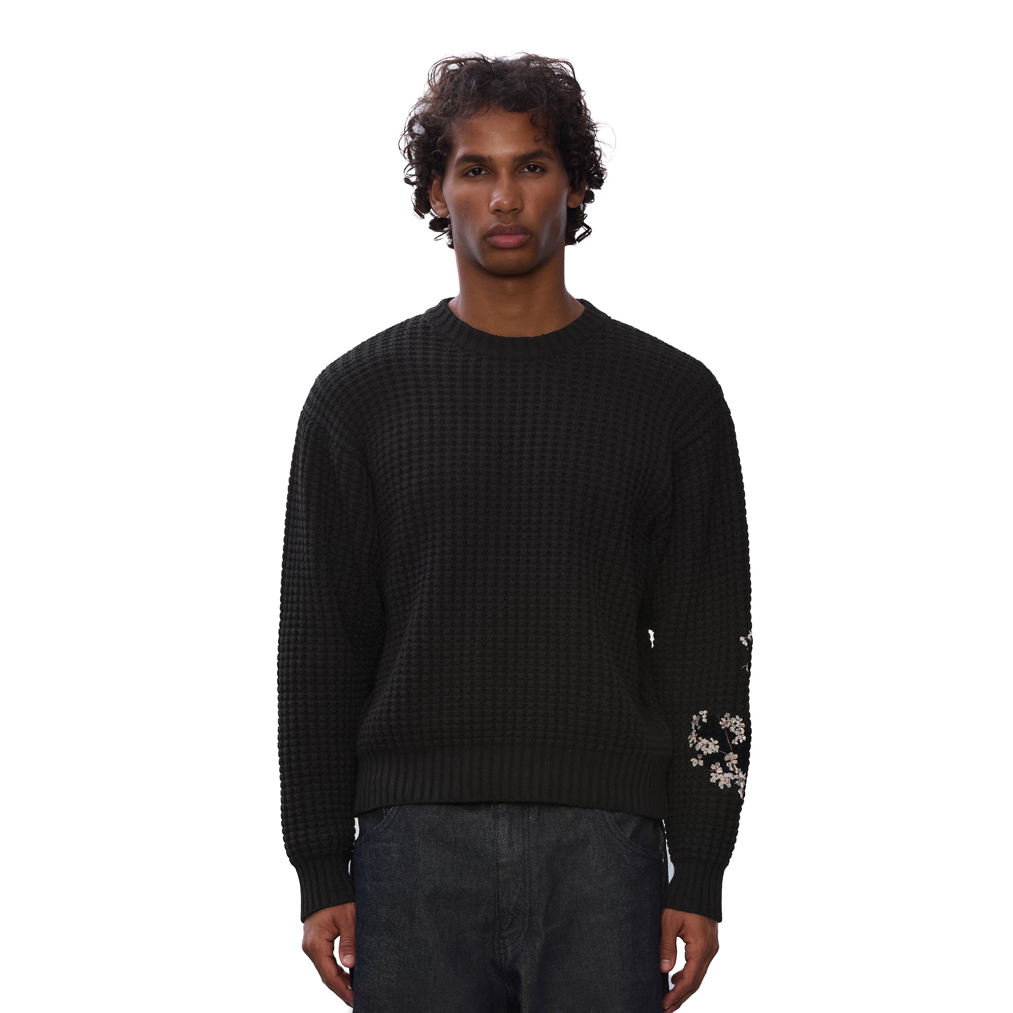 "yakuza v3" Knit black-Coordom
