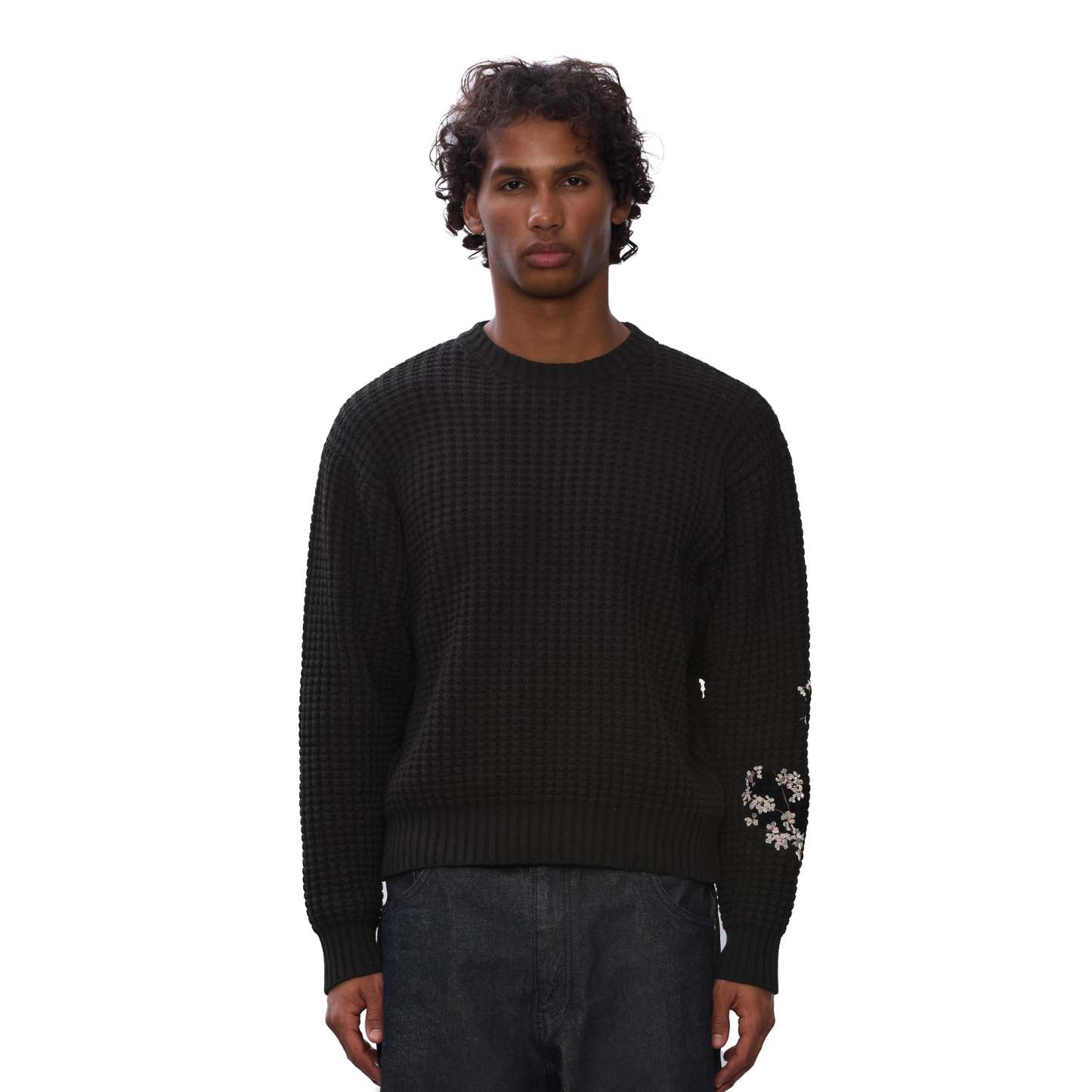 "yakuza v3" Knit black-Coordom