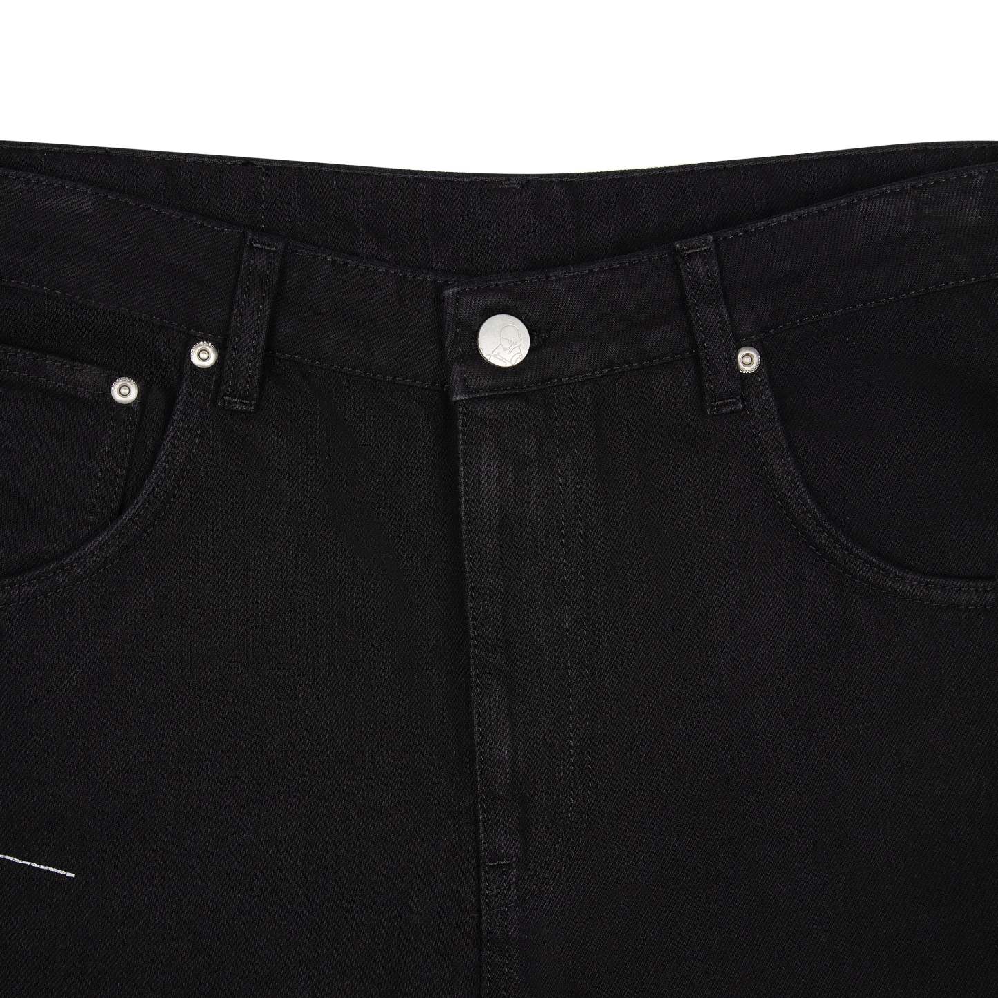 "spiderweb" raw Denim-Coordom
