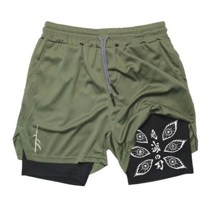 Kokushibo Gym Shorts-Coordom