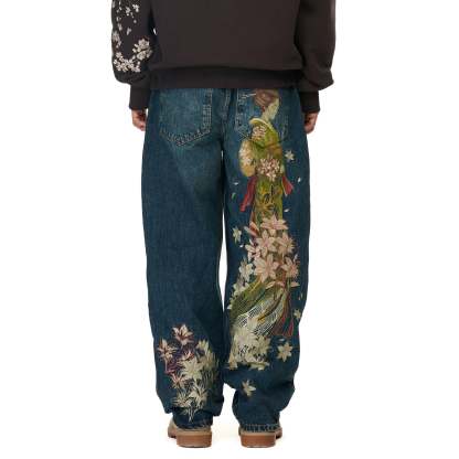"yakuza" indigo washed Denim-Coordom