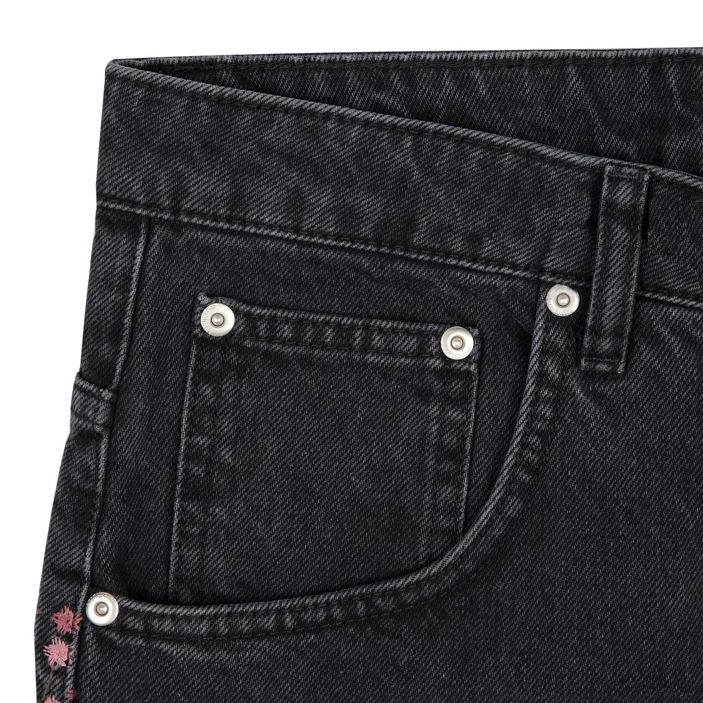 "blossom v2" patchwork Denim black-Coordom