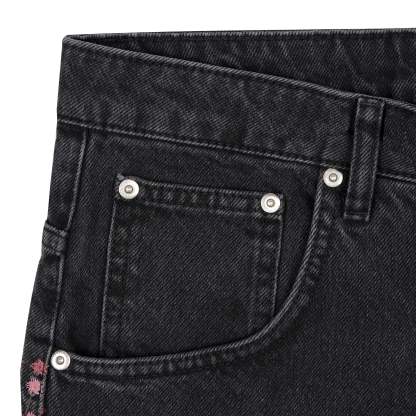 "blossom v2" patchwork Denim black-Coordom