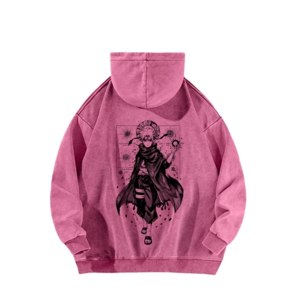 Naruto Casual Washed Hoodie 2509012969-Coordom