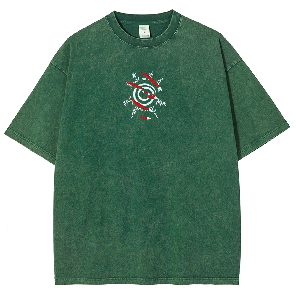 Naruto Unisex Fit Washed T-Shirt 2502006810-Coordom