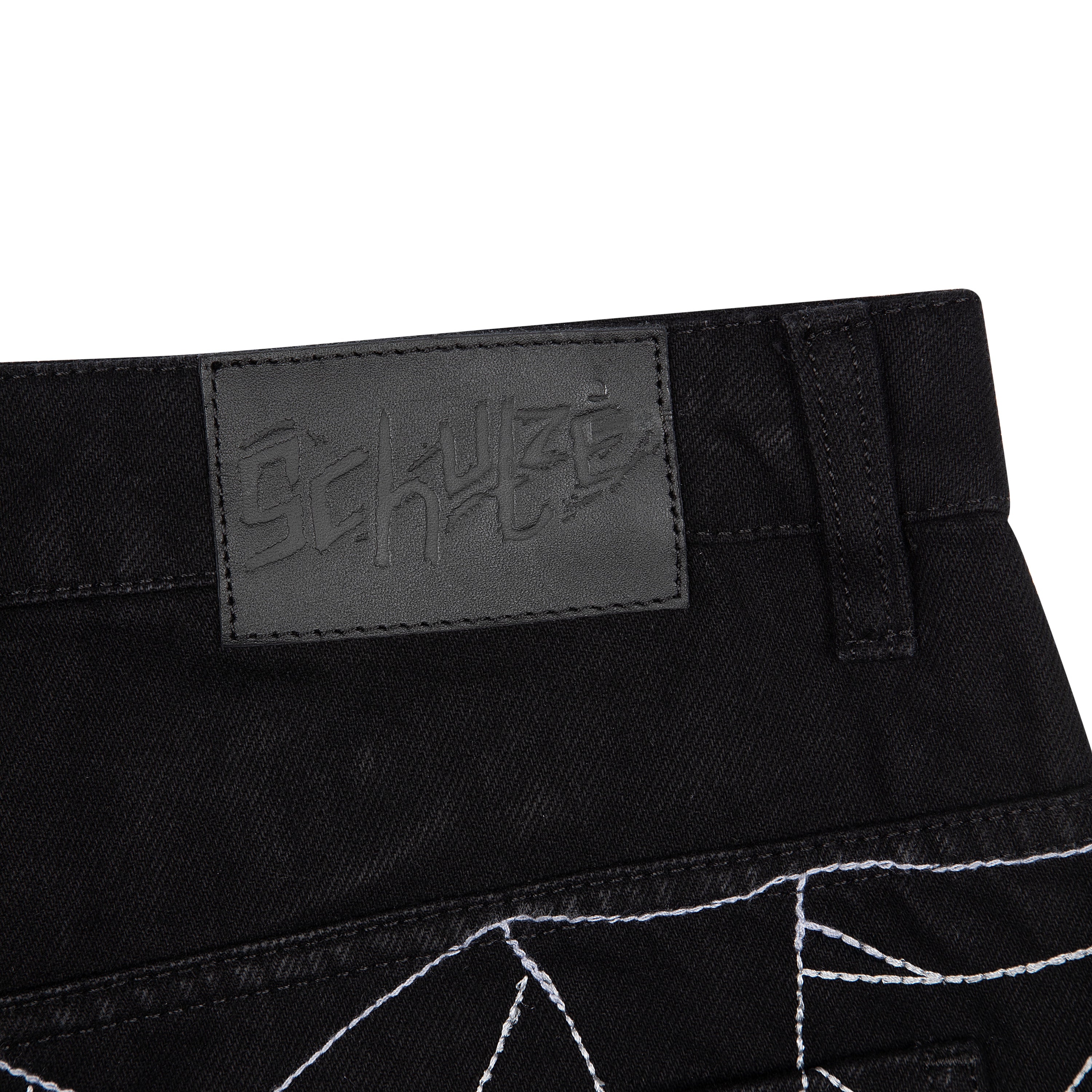 "spiderweb" raw Denim-Coordom