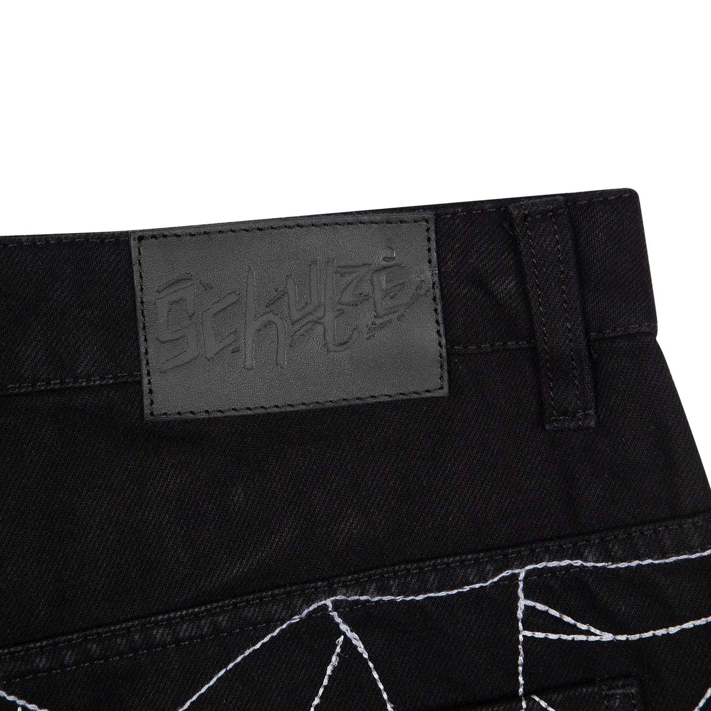 "spiderweb" raw Denim-Coordom