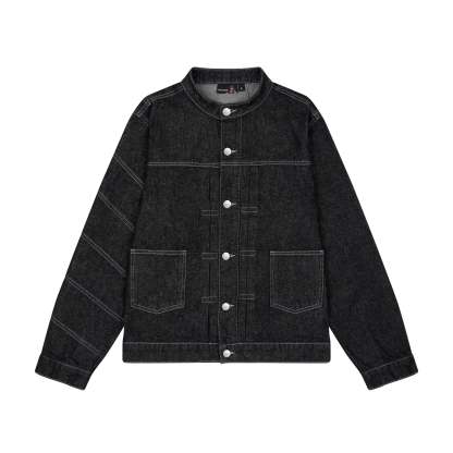 "yakuza" raw denim Jacket-Coordom
