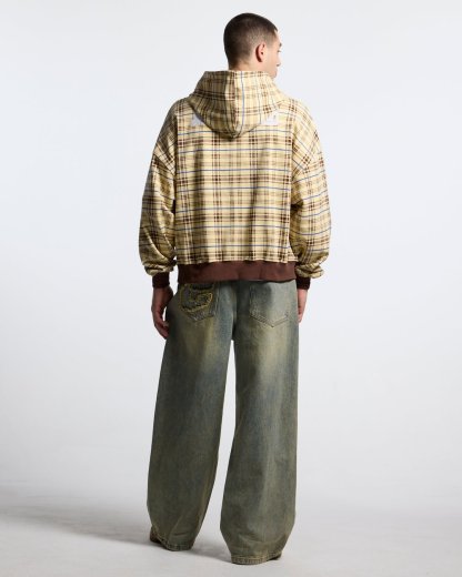CV2 Dirty Light Denim Pants | Vintage Streetwear Baggy Jeans-Coordom