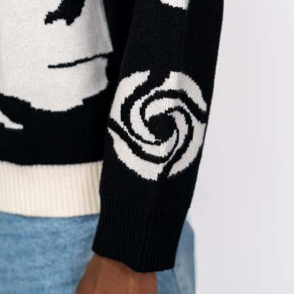 Cursed Path Knit Sweater-Coordom