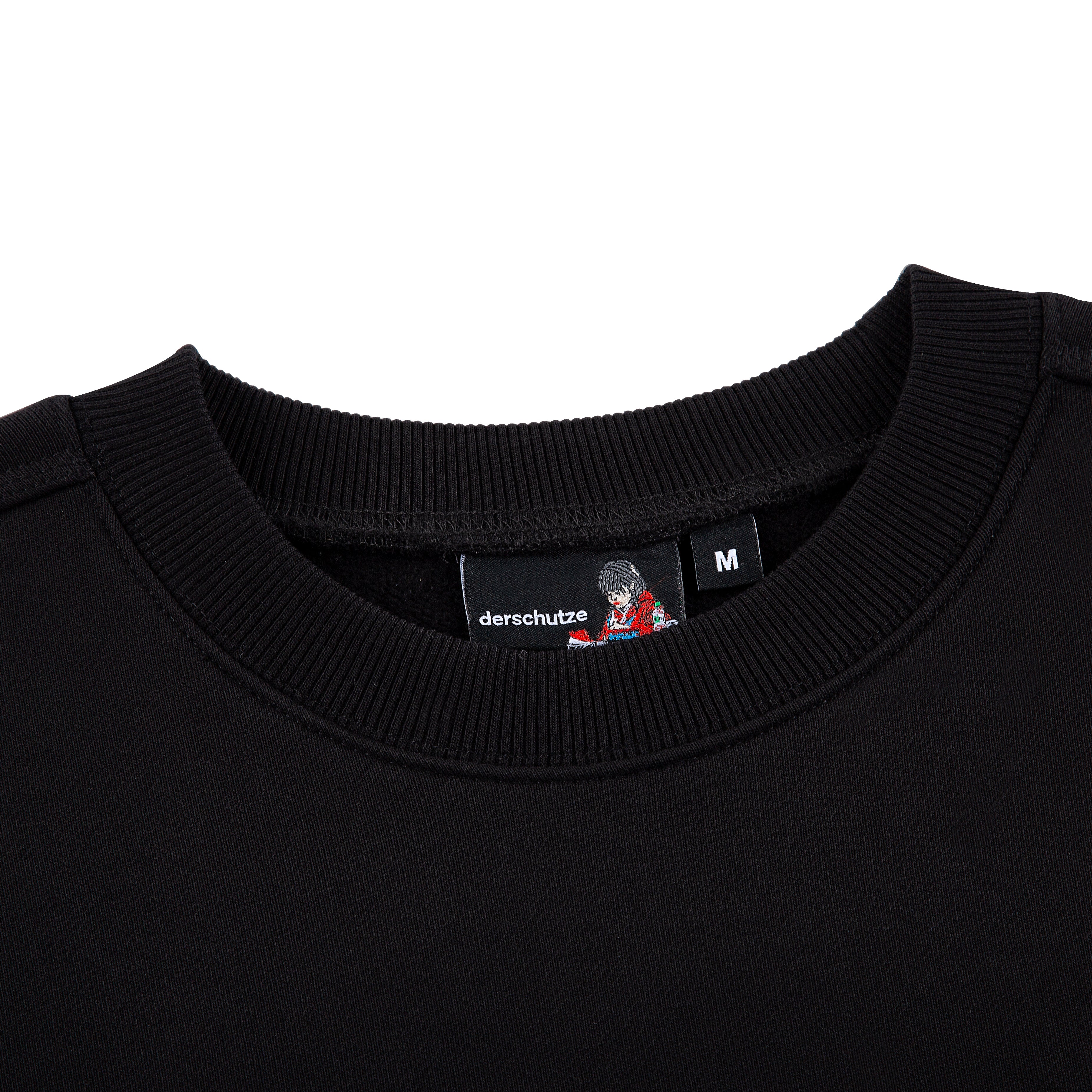 "awakening" Crewneck black 01-Coordom