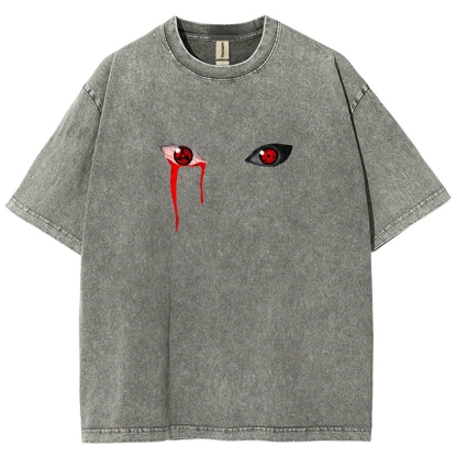 Naruto Unisex Fit Washed T-Shirt 2502003553-Coordom