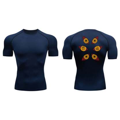 Six Eyes Compression T-Shirt-Coordom