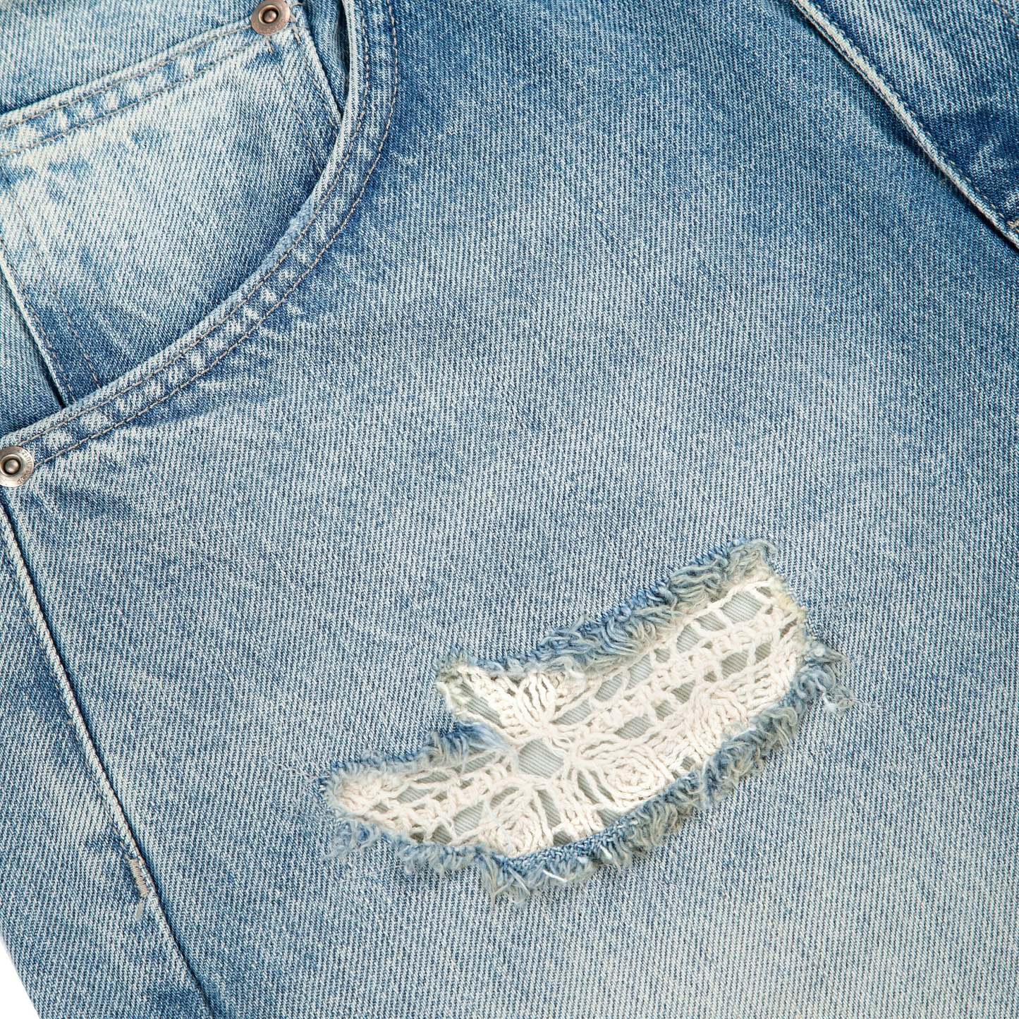 "lotus" Jorts blue-Coordom