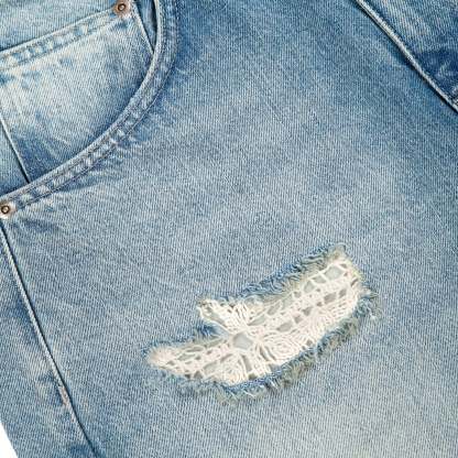 "lotus" Jorts blue-Coordom