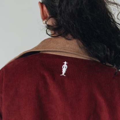 Straw Hats Corduroy Jacket-Coordom