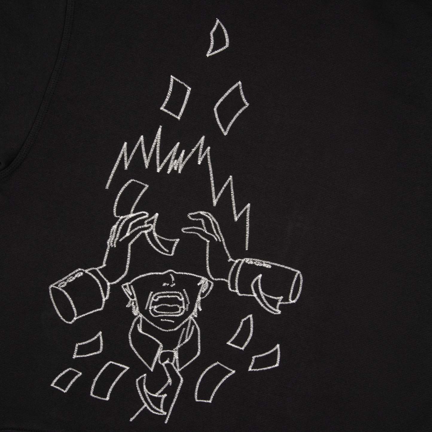 "wall street" Zip Up-Coordom