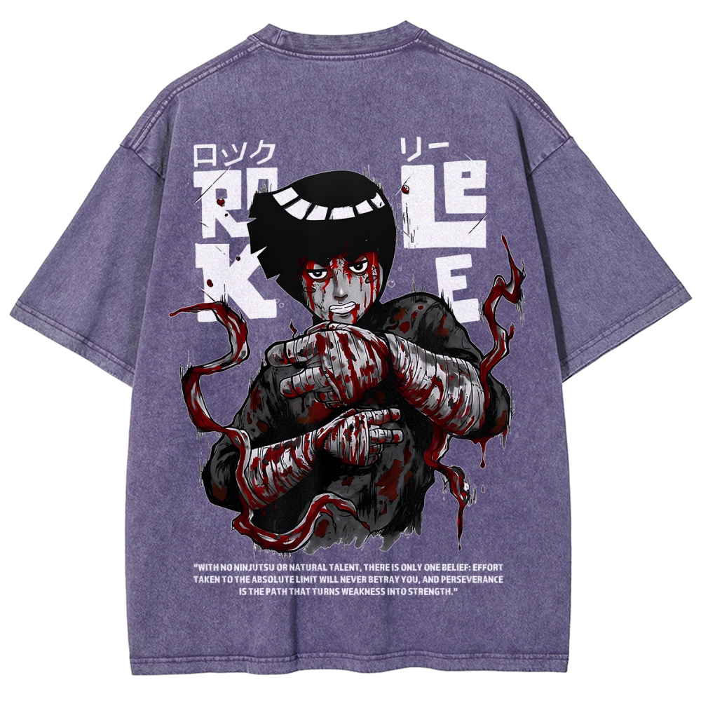 Naruto Unisex Fit Washed T-Shirt 2602007501-Coordom