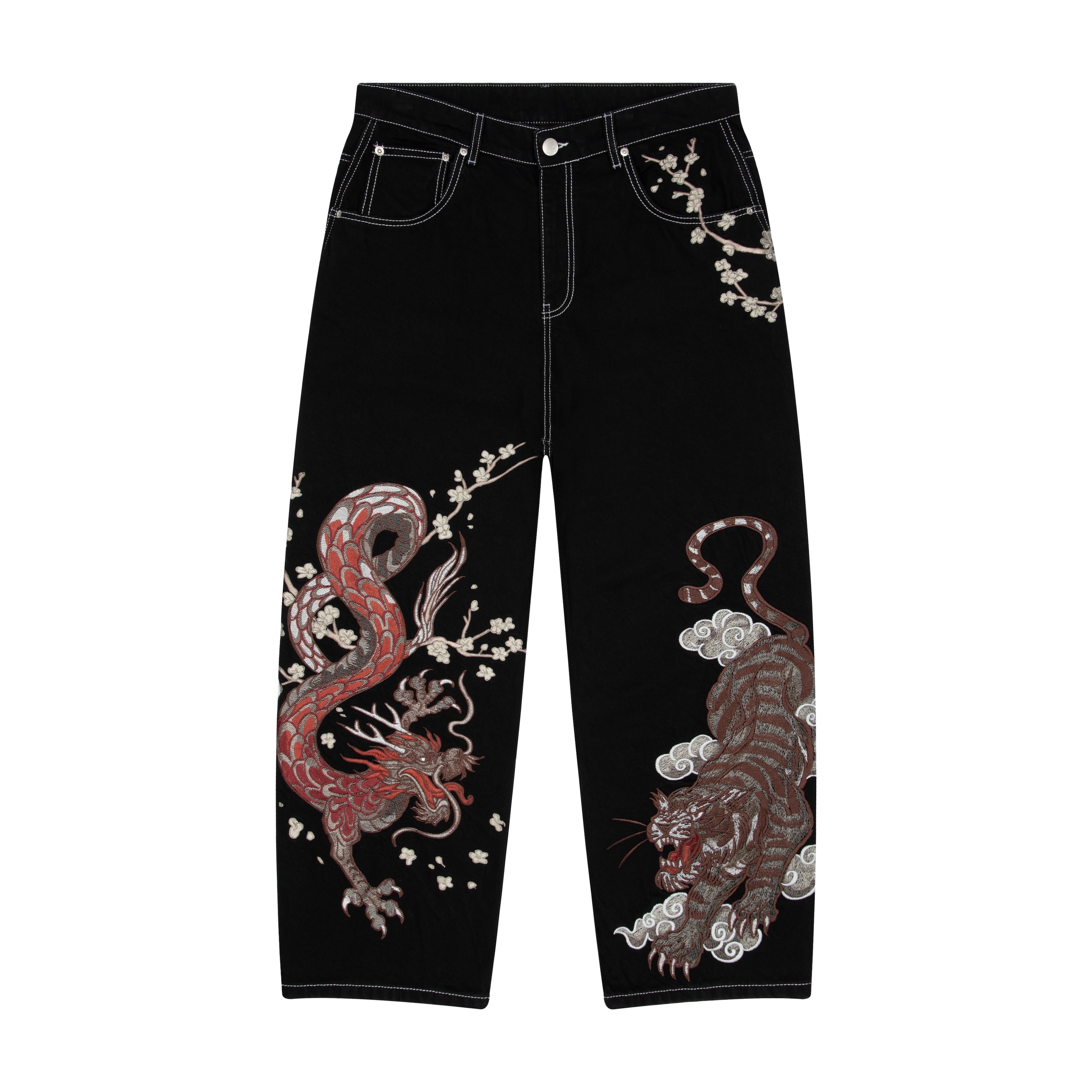 "yakuza v2" black Denim-Coordom