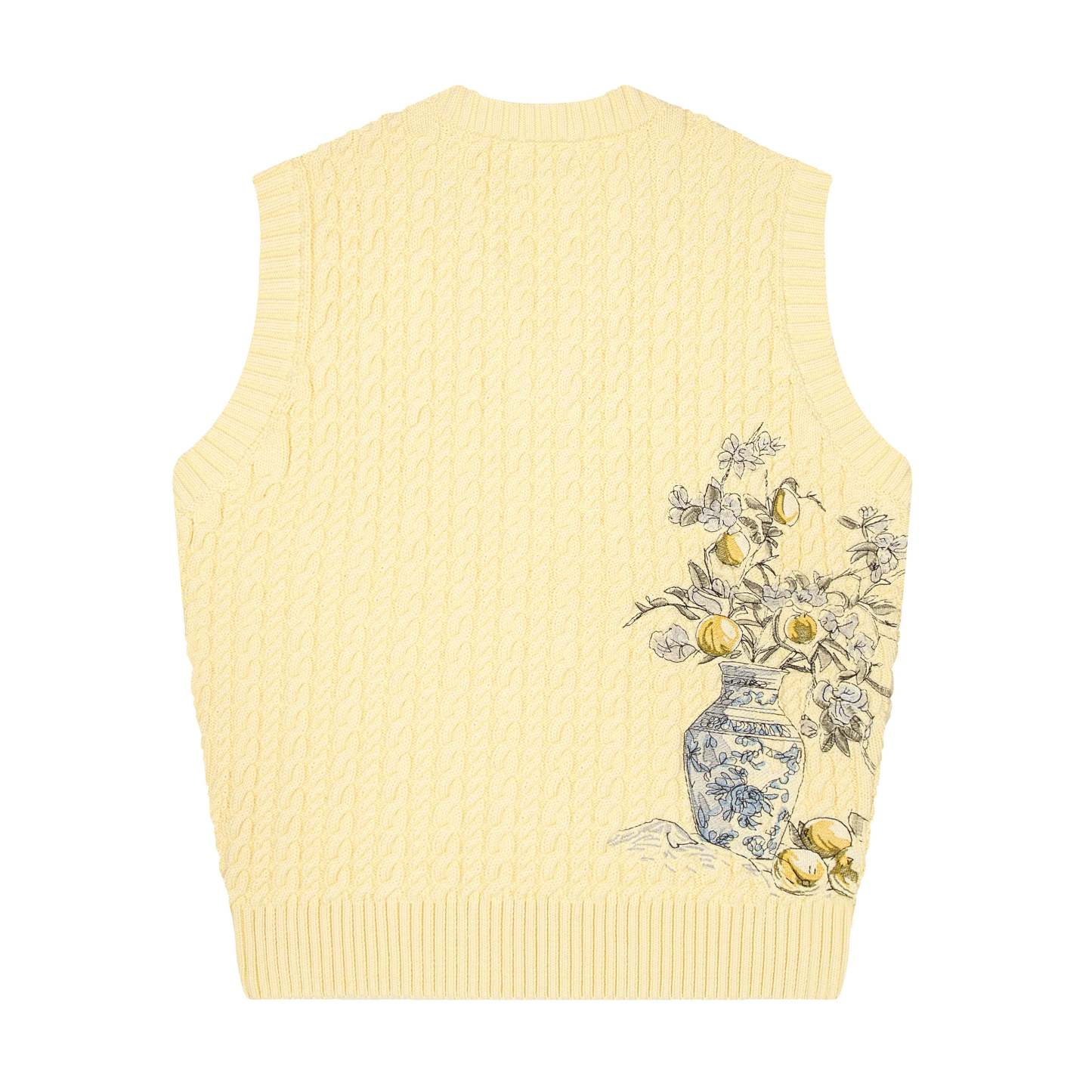 "garden of eden" Knit vest-Coordom