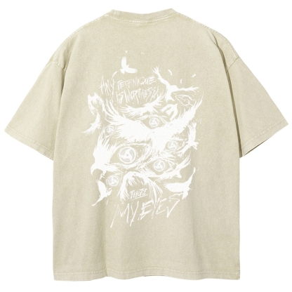 Naruto Unisex Fit Washed T-Shirt-Coordom