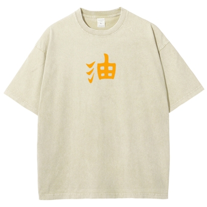 JIRAIYA Washed T-Shirt-Coordom