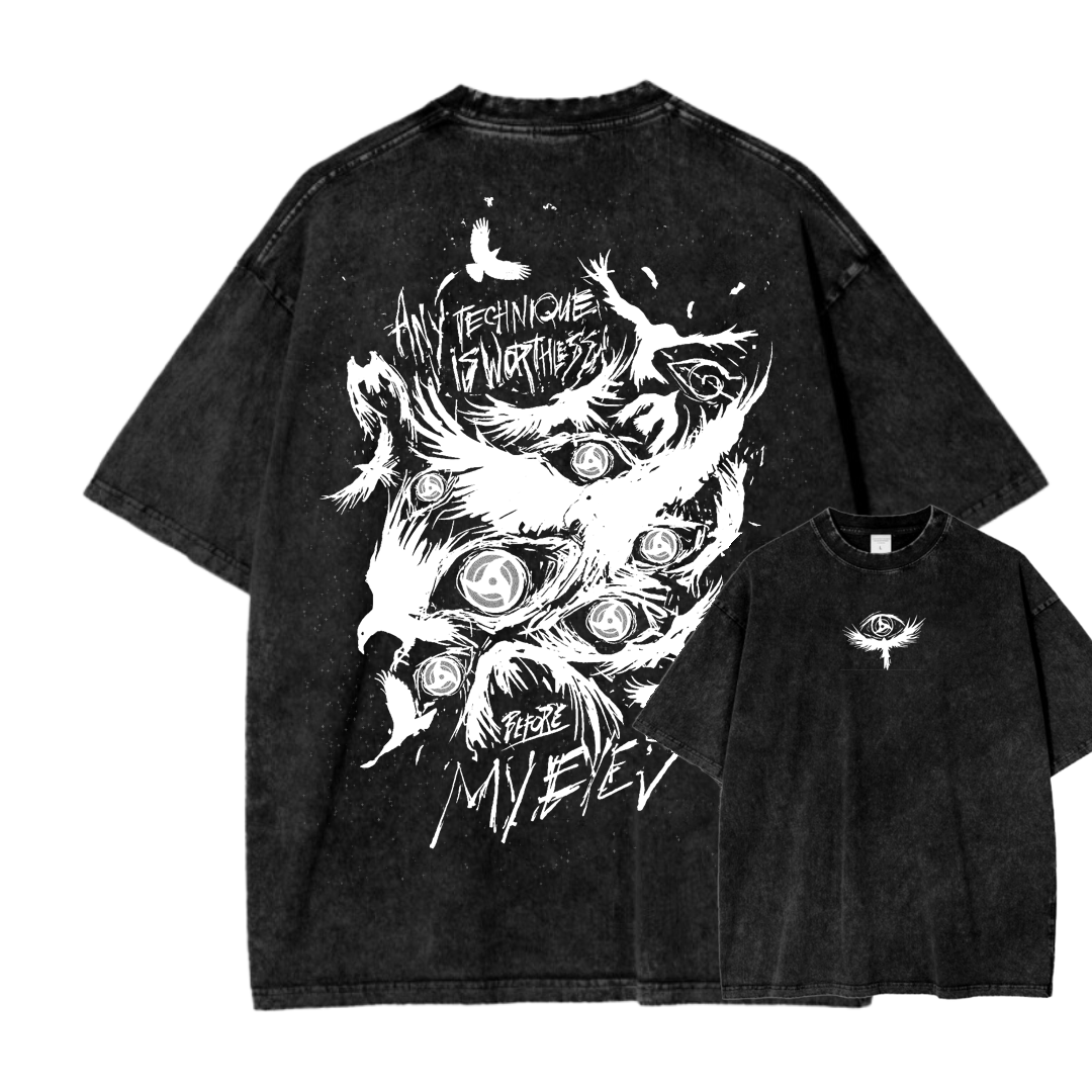 Naruto Unisex Fit Washed T-Shirt-Coordom