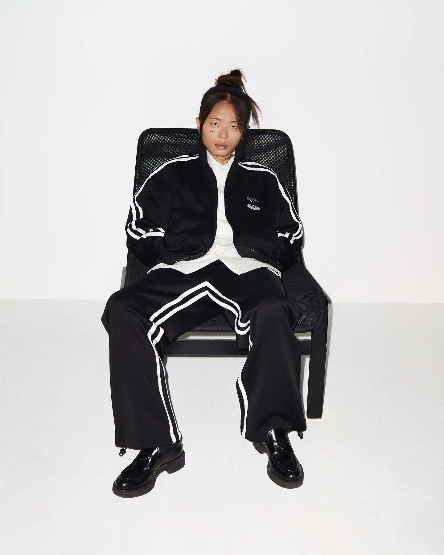 STRIPE TRACK PANTS-Coordom