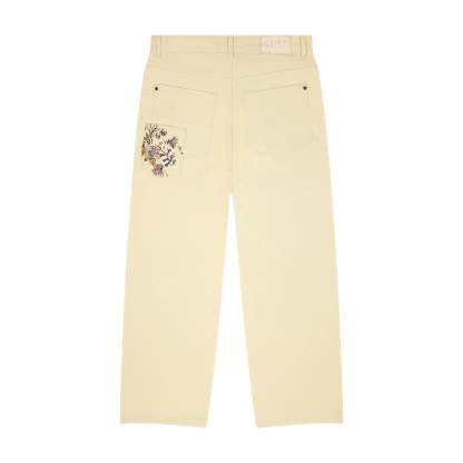 "garden of eden" Denim butter yellow-Coordom