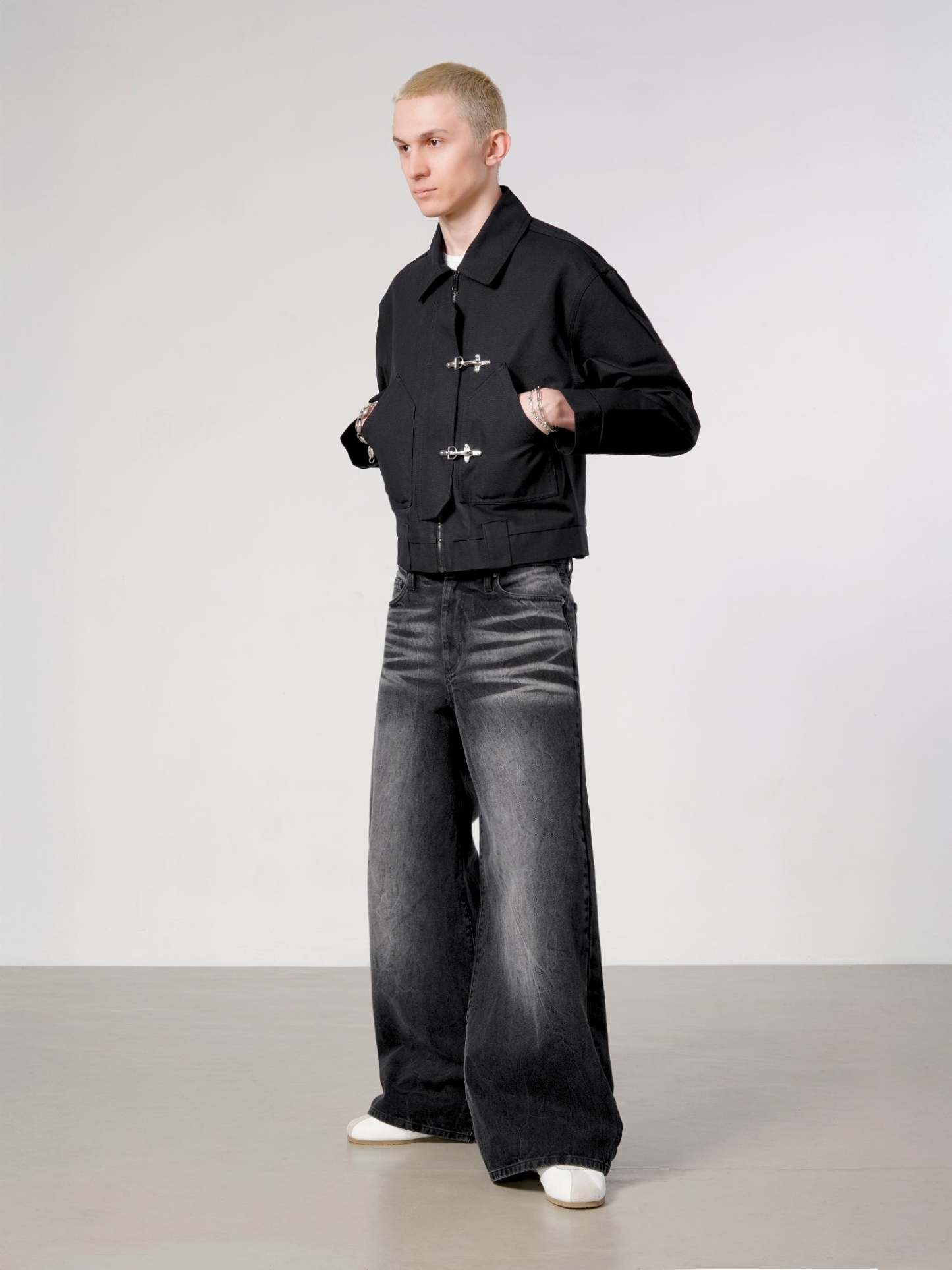 FATIGUE JACKET - BLACK-Coordom