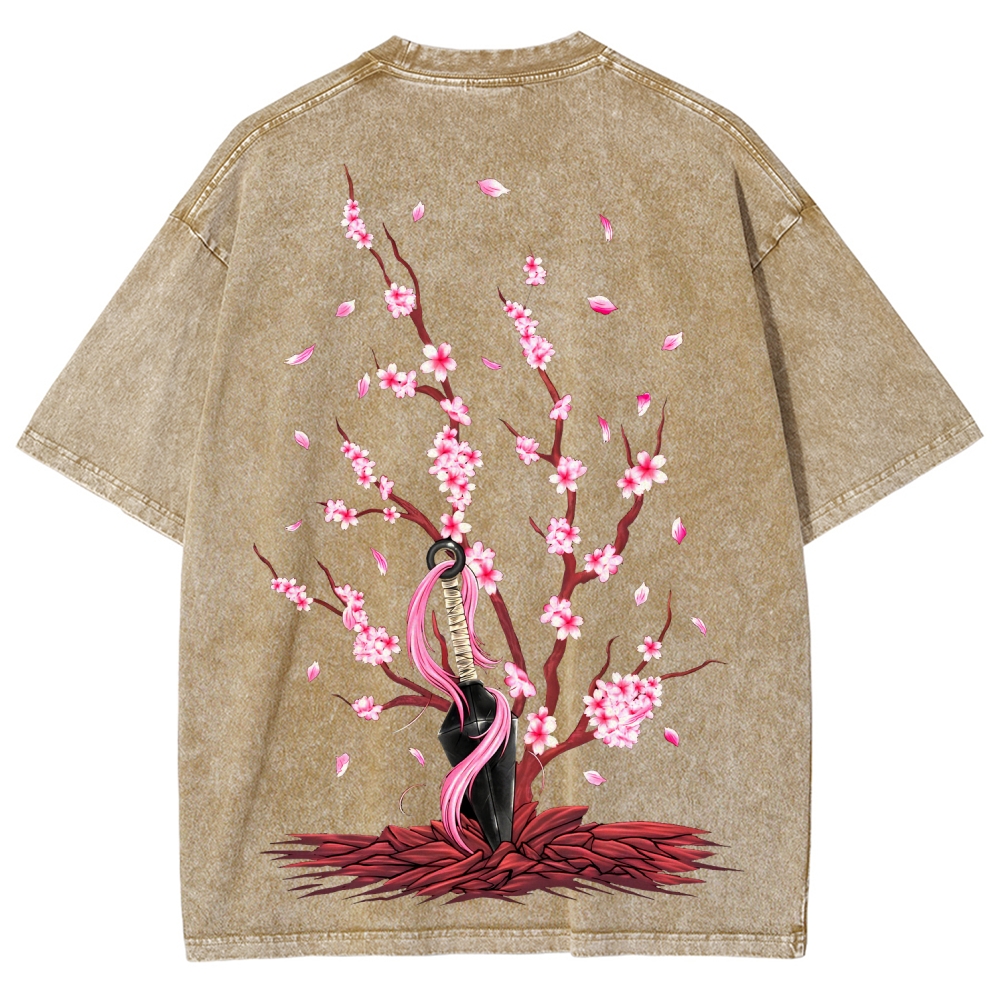 Naruto Unisex Fit Washed T-Shirt 2507030119-Coordom