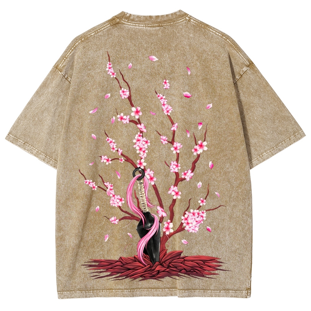 Naruto Unisex Fit Washed T-Shirt 2507030119-Coordom