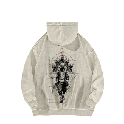 Naruto Casual Washed Hoodie 2509012972-Coordom