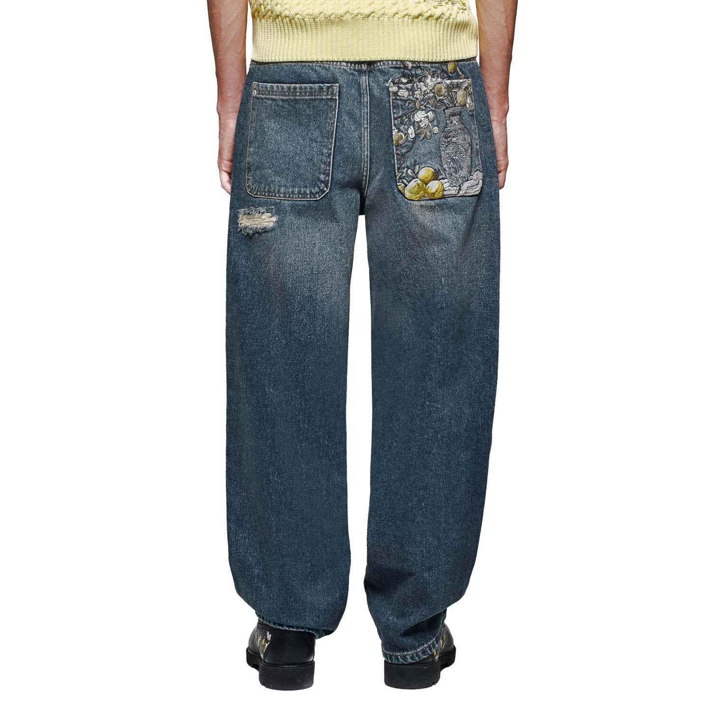 "garden of eden" indigo Denim-Coordom