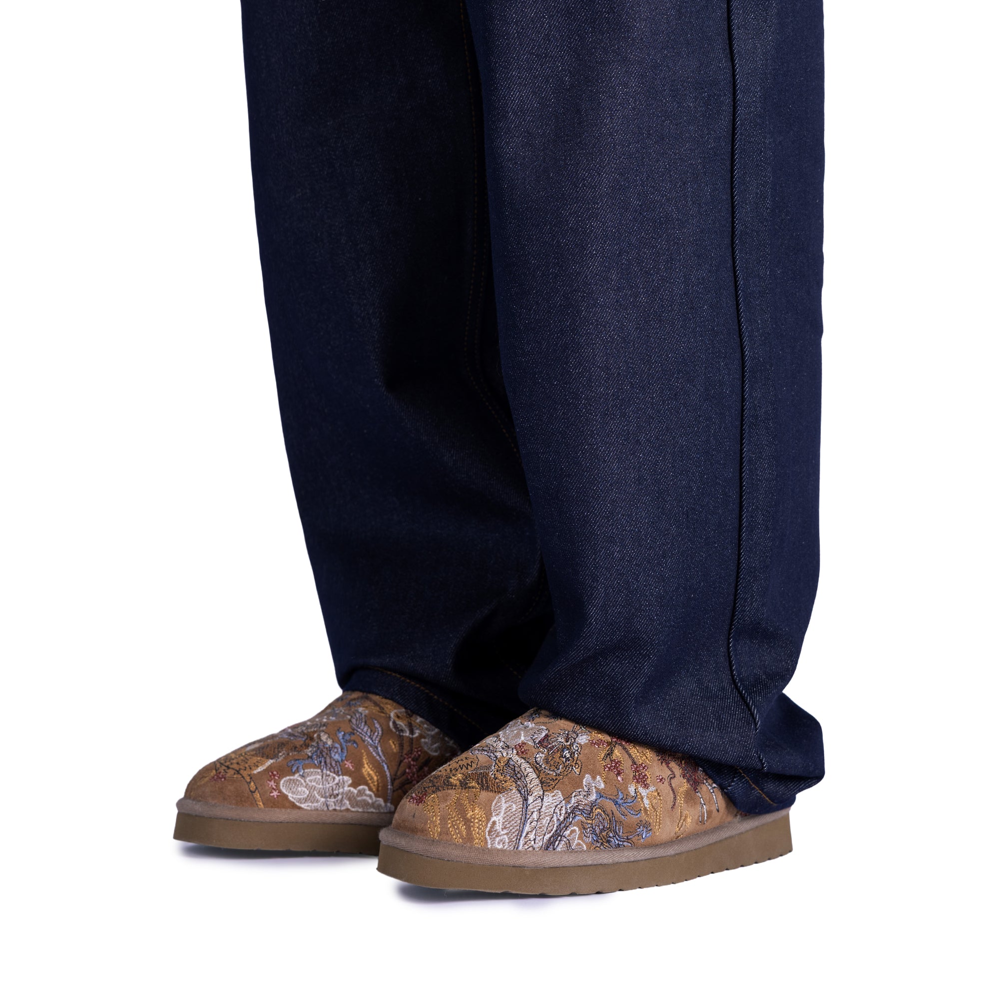 "yakuza" fur-lined Boots-Coordom