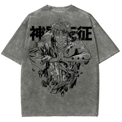Naruto Unisex Fit Washed T-Shirt 2502003593-Coordom