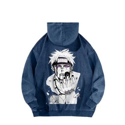 Naruto Casual Washed Hoodie 2509012973-Coordom