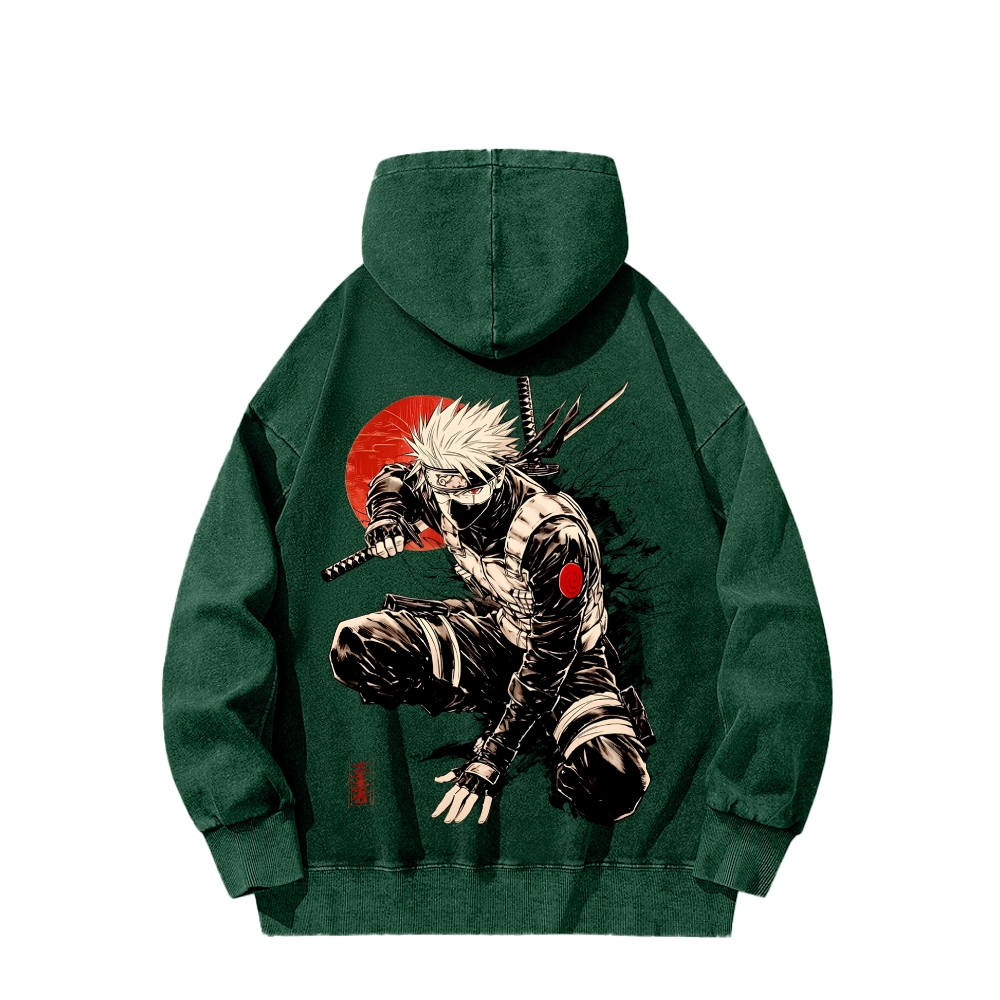 Naruto Unisex Washed Hoodie 2511024516-Coordom