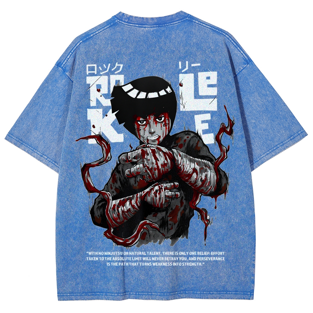 Naruto Unisex Fit Washed T-Shirt 2602007501-Coordom