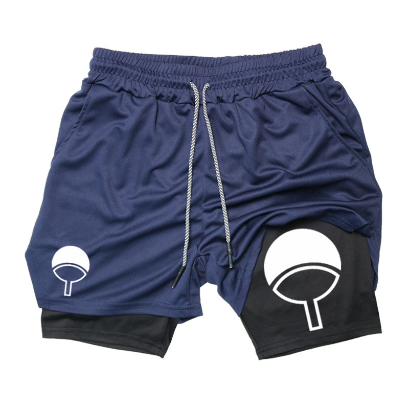Uchiha Gym Shorts-Coordom