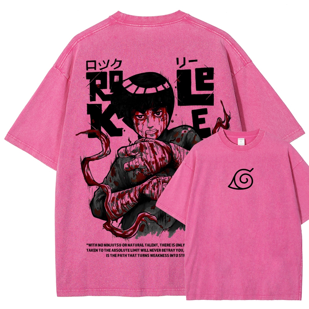 Naruto Unisex Fit Washed T-Shirt 2602007501-Coordom