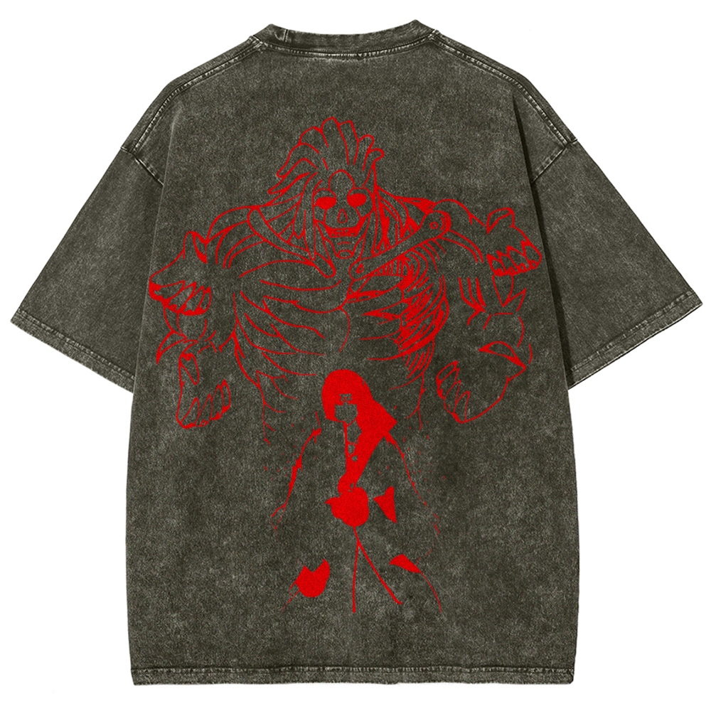 Naruto Unisex Fit Washed T-Shirt 2502006949-Coordom