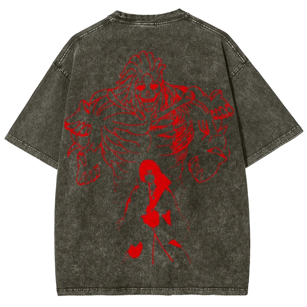 Naruto Unisex Fit Washed T-Shirt 2502006949-Coordom